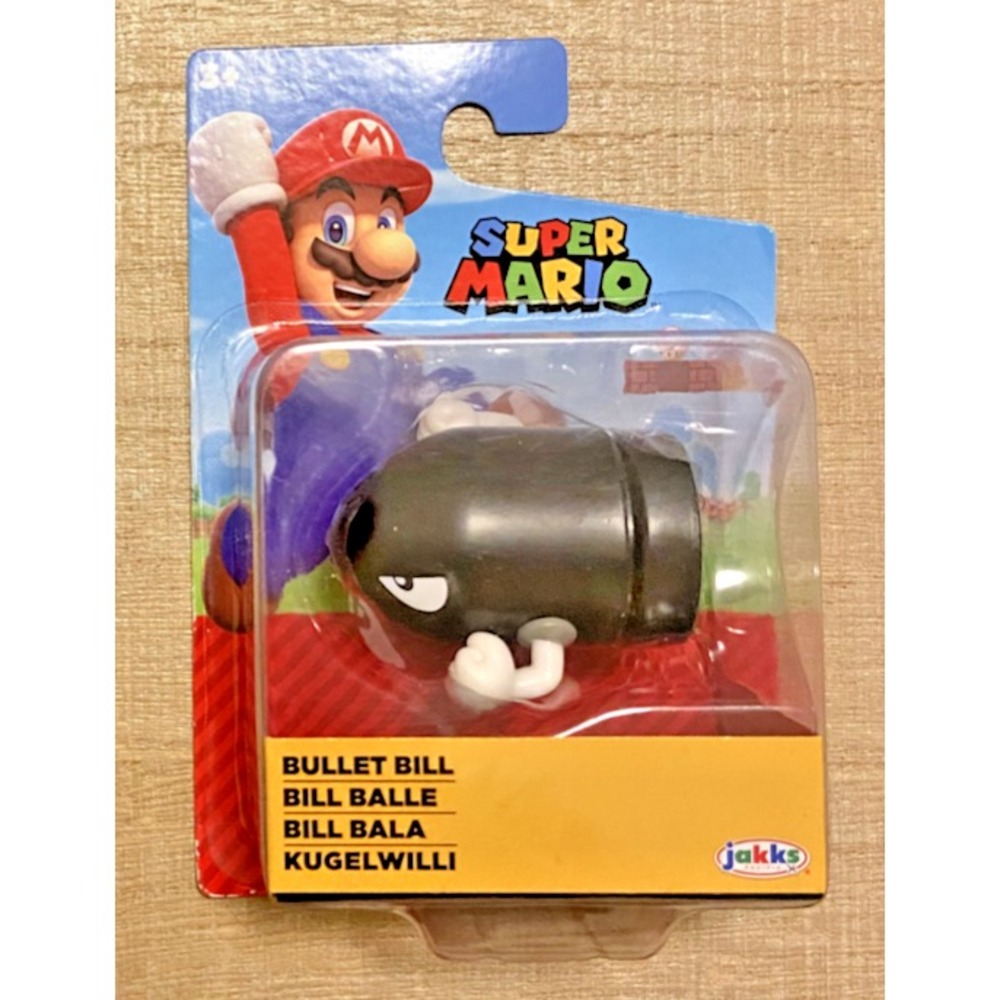 BULLET BILL Super Mario Jakks Pacific‎ 2.5" Figure